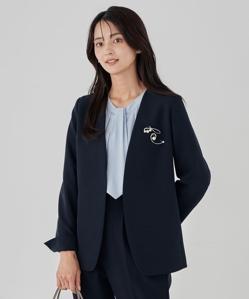 a.v.v（アーヴェヴェ）の「ニュアンスラインパールブローチ（ブローチ/コサージュ・レディース・ゴールド/シルバー・38）」の5枚目の写真