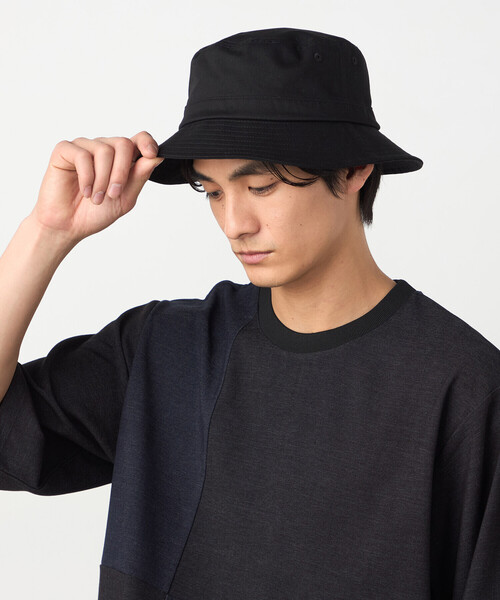 COMME CA ISM（コムサイズム）の「バケットハット（ハット・メンズ・ブラック/ネイビー・FREE）」の11枚目の写真