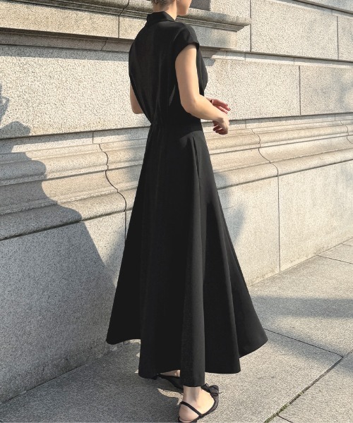 JENNE(ジェンヌ)の「タックカットソーワンピース(ワンピース・レディース・ブラック/アイボリー・SMALL/MEDIUM/LARGE)」の11枚目の写真