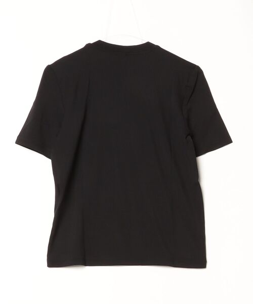 Sov.（ソブ）の「ベア天竺 ドレープカットソー（Tシャツ/カットソー・レディース・ブラウン/オフホワイト/ブラック・36/38）」の4枚目の写真