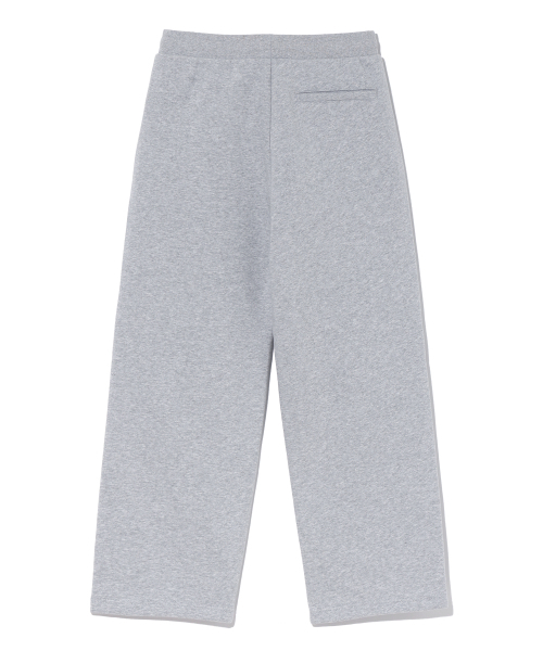 RAYFIKERS（レイフィカース）の「スモールレタリングワンタックワイドスウェットパンツ MP9PU979_MELANGE GREY（スウェットパンツ・メンズ・その他・34/32/30/28）」の2枚目の写真