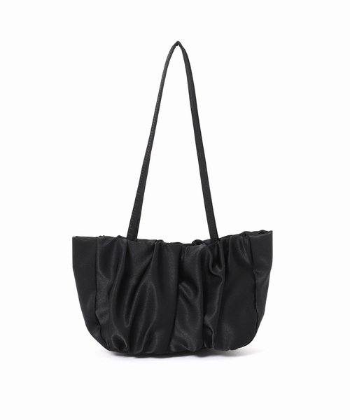 U by SPICK&SPAN（ユーバイスピックアンドスパン）の「【VENGDI / ベンディ】サテントート（ショルダーバッグ・レディース・ブラック/ブルー・FREE）」の4枚目の写真