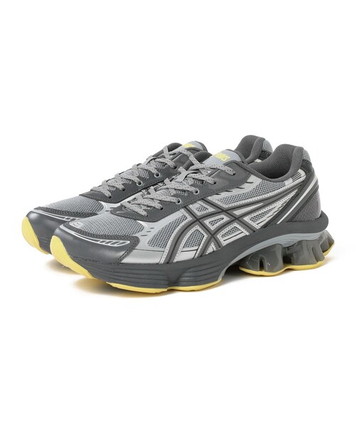 ASICS GEL-KINETIC FLUENT グレー/イエロー ASICS / GEL-KINETIC FLUENT（スニーカー）｜ASICS（アシックス）の