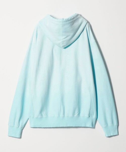 MONKEY TIME（モンキータイム）の「サンフェード フレンチテリー フルジップ フーディー（パーカー・メンズ・ターコイズブルー/ブラック・XL/L/M/S）」の15枚目の写真