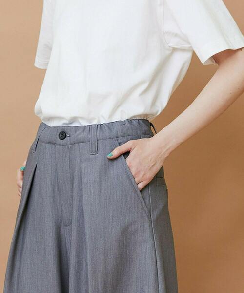 FRAPBOIS（フラボア）の「ウォークトラウザー パンツ（その他パンツ・レディース・グレー/ネイビー・1/0）」の12枚目の写真