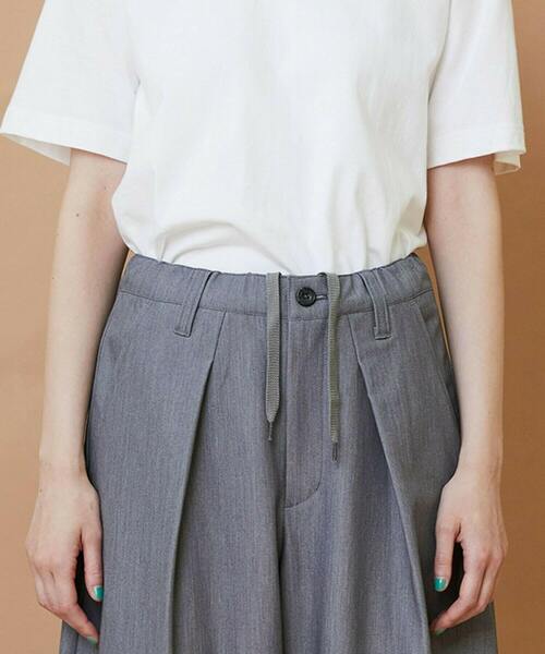 FRAPBOIS（フラボア）の「ウォークトラウザー パンツ（その他パンツ・レディース・グレー/ネイビー・1/0）」の14枚目の写真