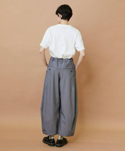 FRAPBOIS（フラボア）の「ウォークトラウザー パンツ（その他パンツ・レディース・グレー/ネイビー・1/0）」の17枚目の写真