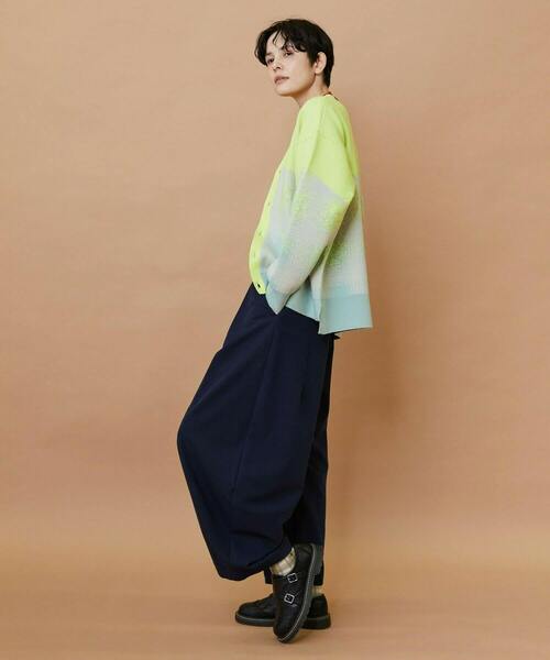 FRAPBOIS（フラボア）の「ウォークトラウザー パンツ（その他パンツ・レディース・グレー/ネイビー・1/0）」の9枚目の写真