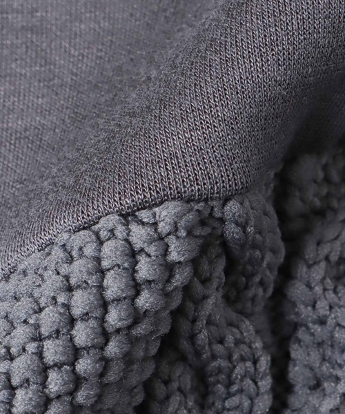 Jines（ジネス）の「カットソー×ケーブルトップス（Tシャツ/カットソー・レディース・ベージュ/ホワイト/チャコールグレー・38）」の13枚目の写真