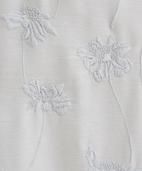 LAURA ASHLEY(ローラアシュレイ)の「【セットアップ可】ランズウィック柄 刺繍フレアスカート(スカート・レディース・サックスブルー系/ブラック系・38/40)」の11枚目の写真