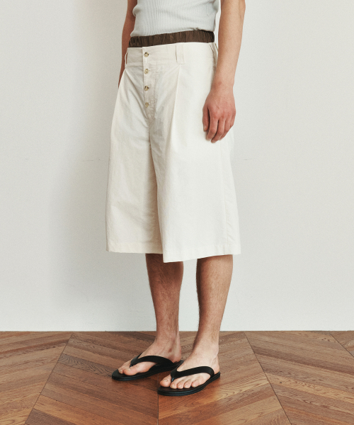 HEUTE(ホイテ)の「COLE BERMUDA SHORTS (OFF WHITE)(その他パンツ・メンズ・その他・M/L)」の5枚目の写真