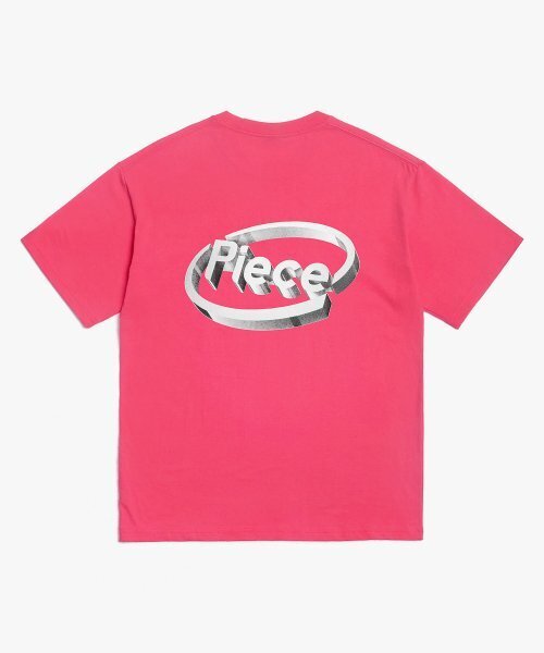 PIECEMAKER（ピースメーカー）の「PIECE 3D LOGO TSHIRTS (CORAL)（Tシャツ/カットソー・レディース・その他・M/L）」の4枚目の写真