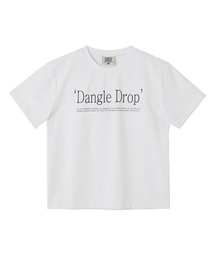DGDPタイポセミクロップ半袖Tシャツホワイト