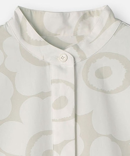 marimekko(マリメッコ)の「Kooste Unikko / shirt(シャツ/ブラウス・レディース・ホワイト・36/32/40/34/38)」の7枚目の写真