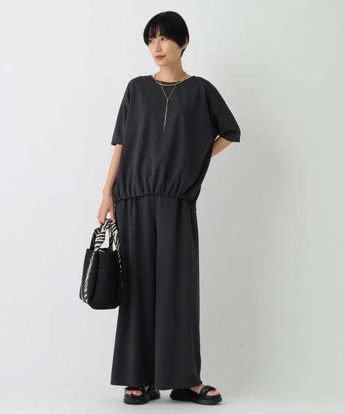 Elura(エルーラ)の「カノコジャージーパンツ/659961(その他パンツ・レディース・チャコールグレー/ブラウン・MEDIUM/LARGE)」の3枚目の写真