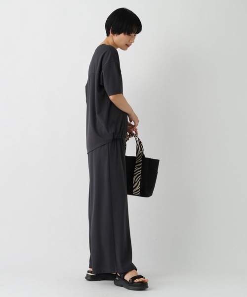 Elura(エルーラ)の「カノコジャージーパンツ/659961(その他パンツ・レディース・チャコールグレー/ブラウン・MEDIUM/LARGE)」の5枚目の写真