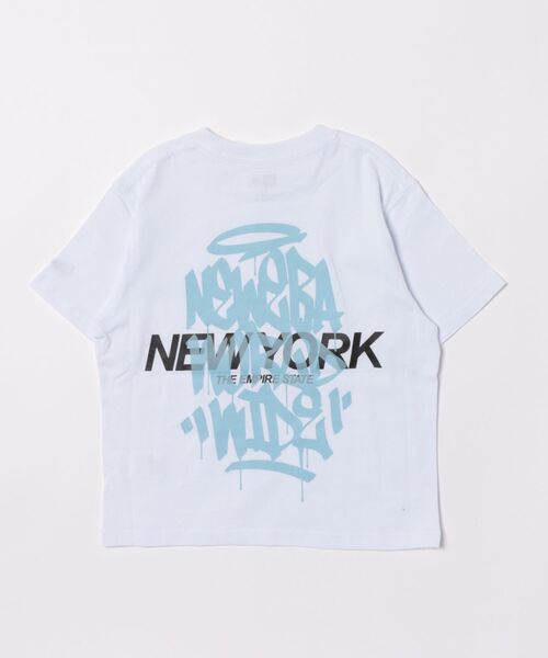 NEW ERA（ニューエラ）の「NEW ERA/ニューエラ 半袖 Tシャツ キッズ YTH SS CT TEGGING（Tシャツ/カットソー・キッズ・ブラック/ホワイト/クリーム・160cm/150cm/140cm/130cm）」の5枚目の写真