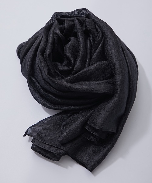 SMILE ORCHID(スマイルオーキッド)の「シアーショールストール(ストール/ショール・レディース・ブラック/アイボリー/モカ・FREE)」の3枚目の写真