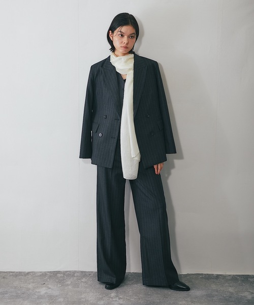 SMILE ORCHID(スマイルオーキッド)の「シアーショールストール(ストール/ショール・レディース・ブラック/アイボリー/モカ・FREE)」の9枚目の写真