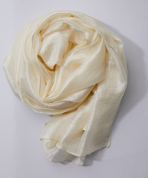 SMILE ORCHID(スマイルオーキッド)の「シアーショールストール(ストール/ショール・レディース・ブラック/アイボリー/モカ・FREE)」の13枚目の写真