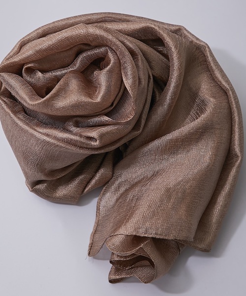 SMILE ORCHID(スマイルオーキッド)の「シアーショールストール(ストール/ショール・レディース・ブラック/アイボリー/モカ・FREE)」の14枚目の写真