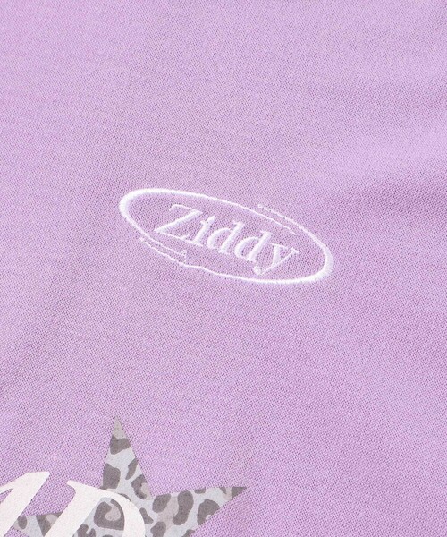 ZIDDY（ジディ）の「ハーフジップドロップショルダートップス＆短丈半袖Tシャツセット(130~160cm)（その他トップス・キッズ・ブラック/パープル・130cm/140cm/FREE/150cm）」の19枚目の写真