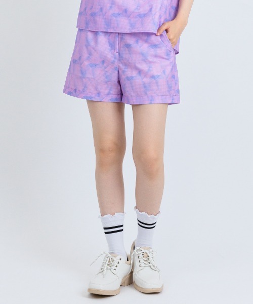 archivio（アルチビオ）の「＜LADIES＞プリズム柄撥水ショートパンツ（その他パンツ・レディース・ライトパープル/ライトブルー/ブルー・S/M/L）」の14枚目の写真