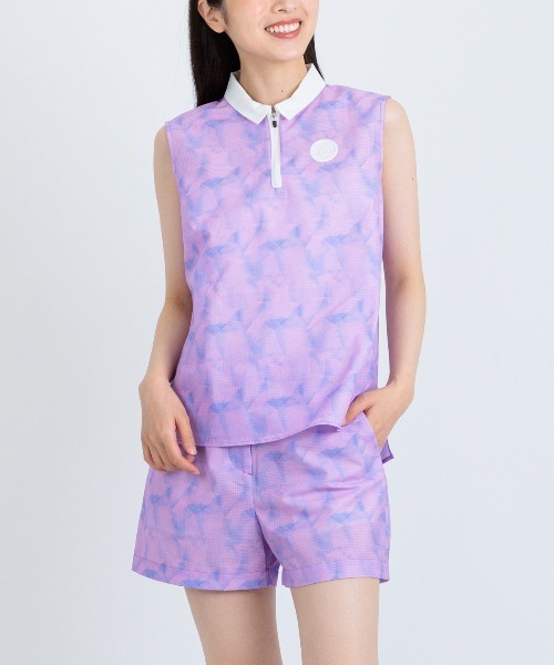 archivio（アルチビオ）の「＜LADIES＞プリズム柄撥水ショートパンツ（その他パンツ・レディース・ライトパープル/ライトブルー/ブルー・S/M/L）」の16枚目の写真