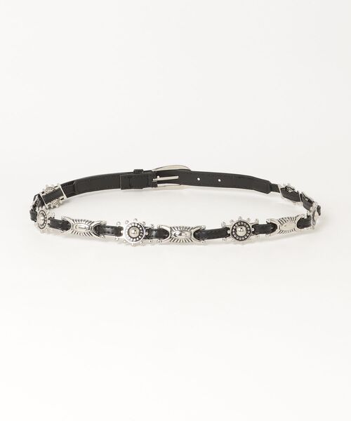 VACANCY(ヴァカンシー)の「ウエスタンバックルベルト/細ベルト(ベルト・レディース・ブラック・FREE)」の18枚目の写真