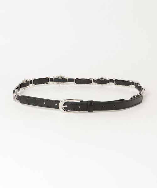 VACANCY(ヴァカンシー)の「ウエスタンバックルベルト/細ベルト(ベルト・レディース・ブラック・FREE)」の17枚目の写真