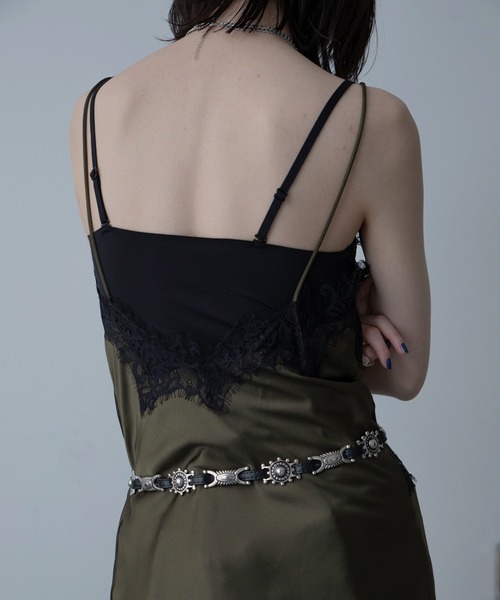 VACANCY(ヴァカンシー)の「ウエスタンバックルベルト/細ベルト(ベルト・レディース・ブラック・FREE)」の11枚目の写真