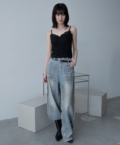 VACANCY(ヴァカンシー)の「ウエスタンバックルベルト/細ベルト(ベルト・レディース・ブラック・FREE)」の16枚目の写真