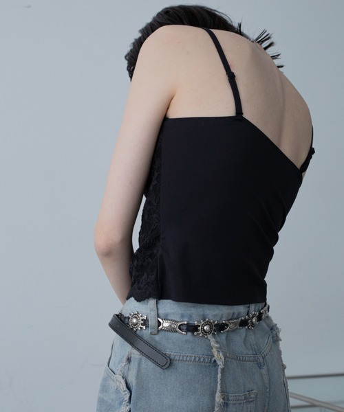 VACANCY(ヴァカンシー)の「ウエスタンバックルベルト/細ベルト(ベルト・レディース・ブラック・FREE)」の15枚目の写真