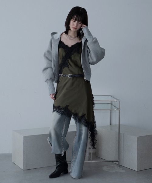 VACANCY(ヴァカンシー)の「ウエスタンバックルベルト/細ベルト(ベルト・レディース・ブラック・FREE)」の13枚目の写真