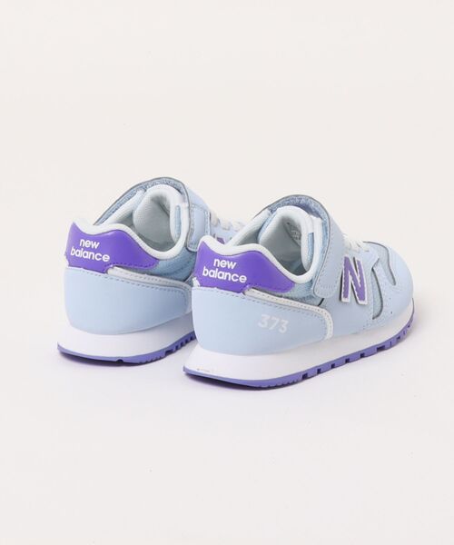 NEW BALANCE（ニューバランス）の「new balance ニューバランス Y373【軽量/細幅】キッズスニーカー 子供靴 ストラップシューズ 1本ベルト Y3738CI（スニーカー・キッズ・パープル・17.0cm/17.5cm/18.0cm/18.5cm/19.0cm/20.0cm/21.0cm）」の2枚目の写真