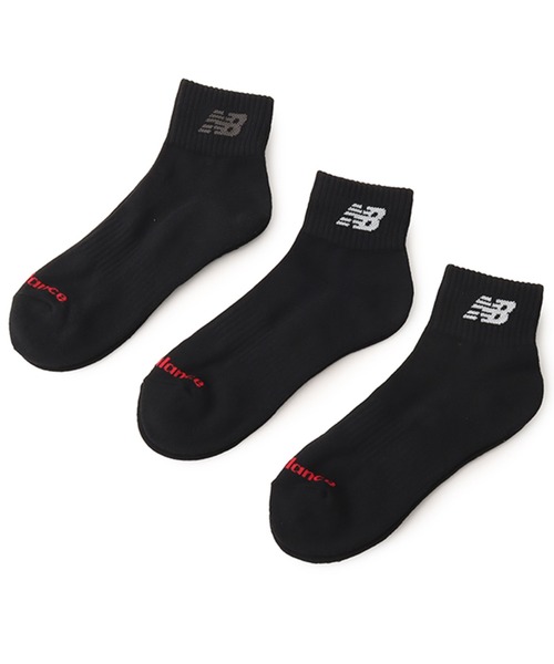 New Balance MID LENGTH 3 PACK SOCKS / ニューバランス ミッド
