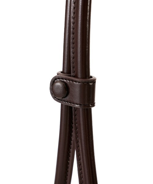 STANDOIL（スタンドオイル）の「STAND OIL/スタンドオイル SQUARE LOW BAG ブランドロゴ スクエアローバッグ ハンドバッグ 2026年春夏（ハンドバッグ・レディース・ブラウン・FREE）」の5枚目の写真