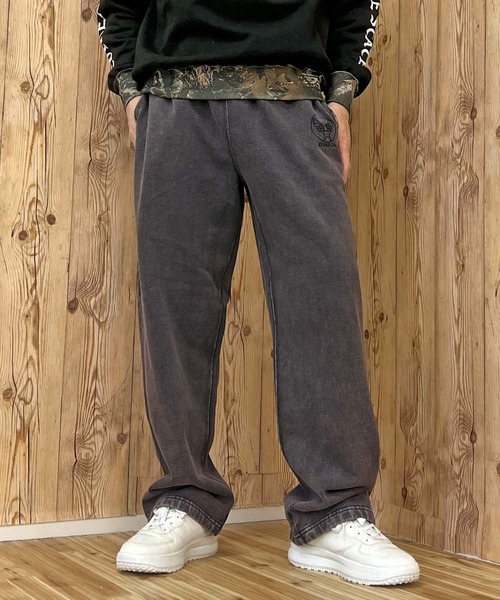 AVIREX(アヴィレックス)の「ACID WASH SWEAT PANTS(スウェットパンツ・メンズ・チャコールグレー/グレー・M/XL/L)」の2枚目の写真