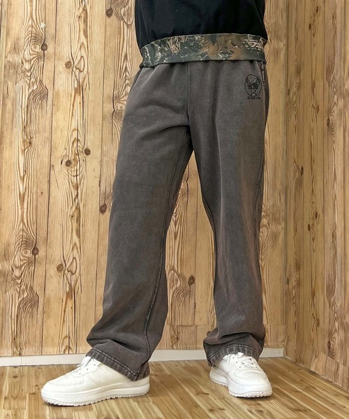 AVIREX(アヴィレックス)の「ACID WASH SWEAT PANTS(スウェットパンツ・メンズ・チャコールグレー/グレー・M/XL/L)」の3枚目の写真