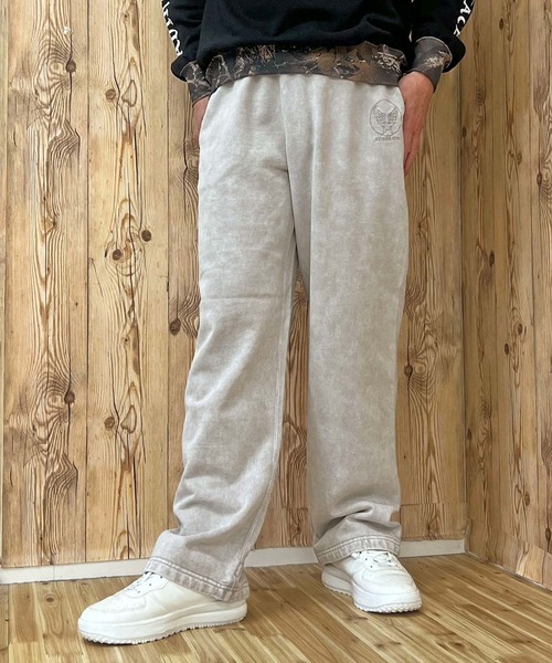 AVIREX(アヴィレックス)の「ACID WASH SWEAT PANTS(スウェットパンツ・メンズ・チャコールグレー/グレー・M/XL/L)」の11枚目の写真
