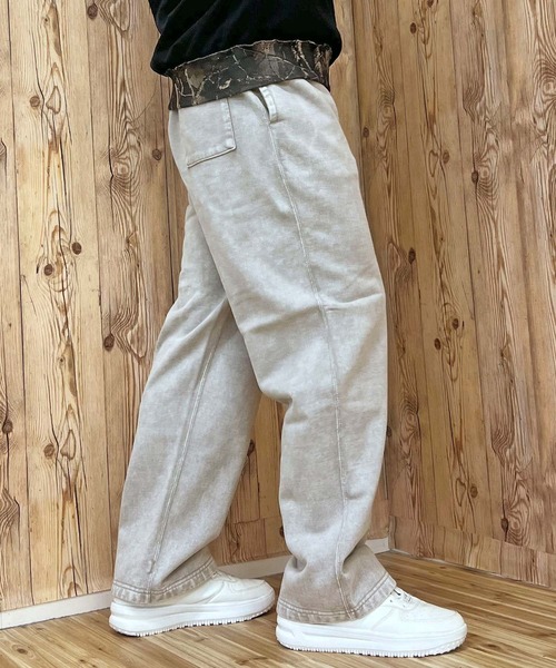 AVIREX(アヴィレックス)の「ACID WASH SWEAT PANTS(スウェットパンツ・メンズ・チャコールグレー/グレー・M/XL/L)」の12枚目の写真