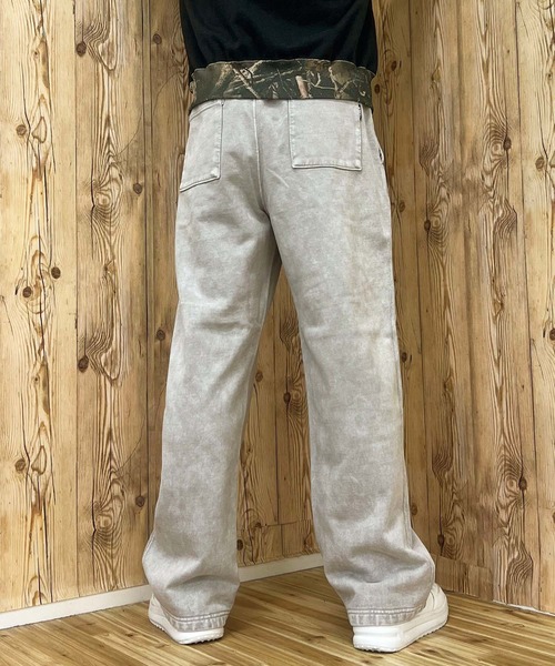 AVIREX(アヴィレックス)の「ACID WASH SWEAT PANTS(スウェットパンツ・メンズ・チャコールグレー/グレー・M/XL/L)」の14枚目の写真