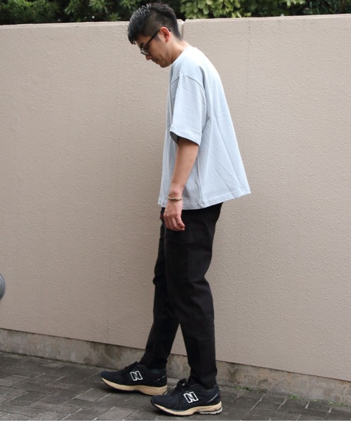 GYMPHLEX(ジムフレックス)の「Gymphlex/ジムフレックス クルーネックショートスリーブプルオーバー CREWNECK SHORTSLEEVE PULLOVER GY-C0541 KTS(メンズ)(Tシャツ/カットソー・メンズ・ダークブルー/イエロー/グレー・L/M)」の9枚目の写真