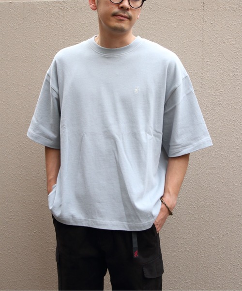GYMPHLEX(ジムフレックス)の「Gymphlex/ジムフレックス クルーネックショートスリーブプルオーバー CREWNECK SHORTSLEEVE PULLOVER GY-C0541 KTS(メンズ)(Tシャツ/カットソー・メンズ・ダークブルー/イエロー/グレー・L/M)」の5枚目の写真