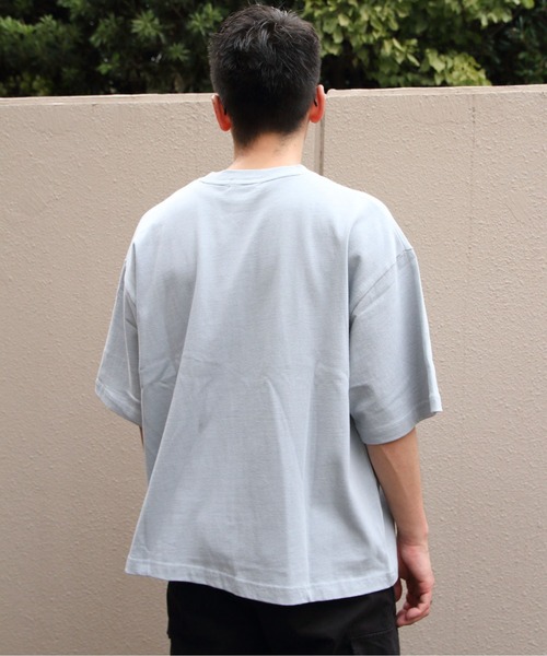 GYMPHLEX(ジムフレックス)の「Gymphlex/ジムフレックス クルーネックショートスリーブプルオーバー CREWNECK SHORTSLEEVE PULLOVER GY-C0541 KTS(メンズ)(Tシャツ/カットソー・メンズ・ダークブルー/イエロー/グレー・L/M)」の7枚目の写真