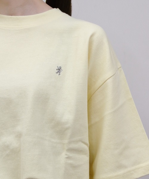 GYMPHLEX(ジムフレックス)の「Gymphlex/ジムフレックス クルーネックショートスリーブプルオーバー CREWNECK SHORTSLEEVE PULLOVER GY-C0541 KTS(メンズ)(Tシャツ/カットソー・メンズ・ダークブルー/イエロー/グレー・L/M)」の15枚目の写真