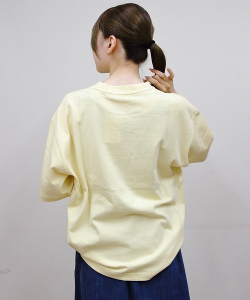 GYMPHLEX(ジムフレックス)の「Gymphlex/ジムフレックス クルーネックショートスリーブプルオーバー CREWNECK SHORTSLEEVE PULLOVER GY-C0541 KTS(メンズ)(Tシャツ/カットソー・メンズ・ダークブルー/イエロー/グレー・L/M)」の17枚目の写真