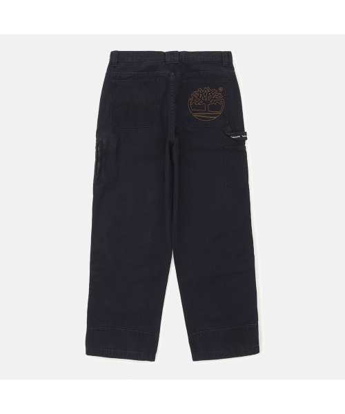 Timberland（ティンバーランド）の「ダブル ニー カーペンター パンツ ユニセックス（その他パンツ・メンズ・ブラック×ブルー・38inch/36inch/34inch/32inch/30inch/29inch）」の2枚目の写真