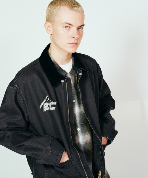 THRIFTY LOOK / スリフティールック CROPPED ENGINEER JACKET ダック