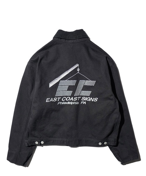 THRIFTY LOOK(スリフティールック)の「THRIFTY LOOK / スリフティールック CROPPED ENGINEER JACKET ダック ショート ジップジャケット(ブルゾン・メンズ・ワイン/ブラック/グレー・MEDIUM/SMALL/LARGE)」の17枚目の写真